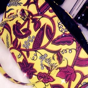 African print bag